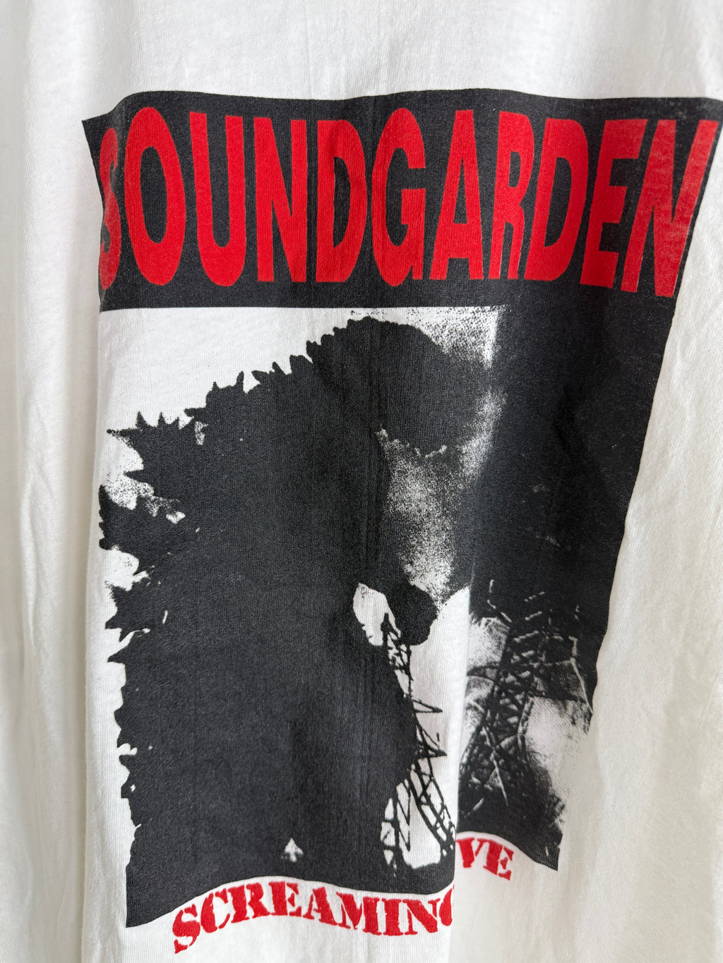 Vintage Soundgarden Screaming Life Tee