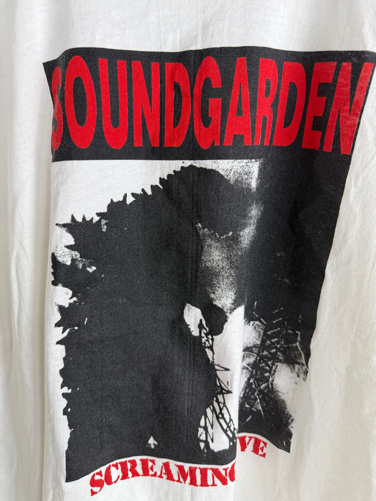 Vintage Soundgarden Screaming Life Tee