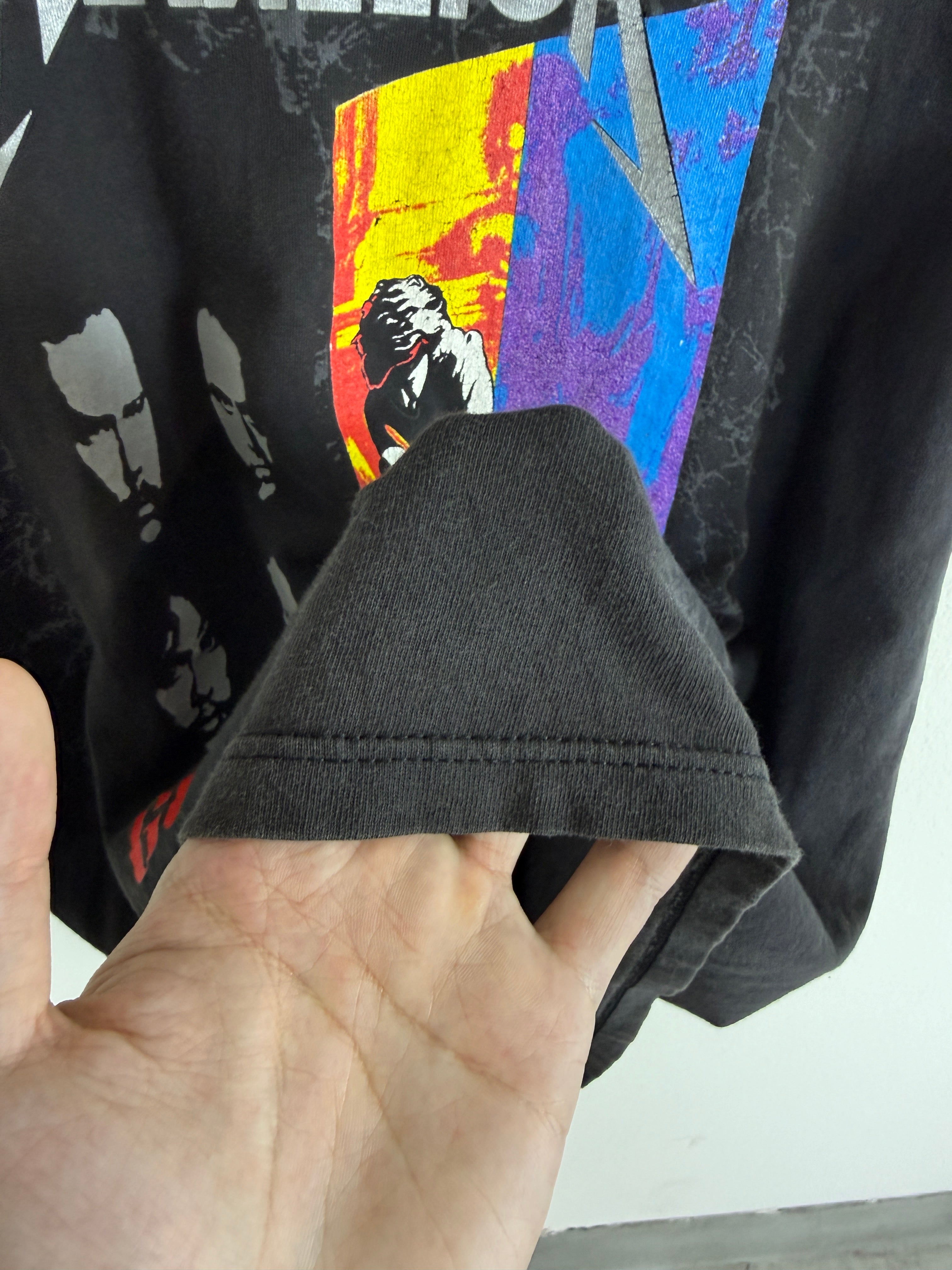 Vintage Metallica Guns N' Roses 1992 Tour Tee