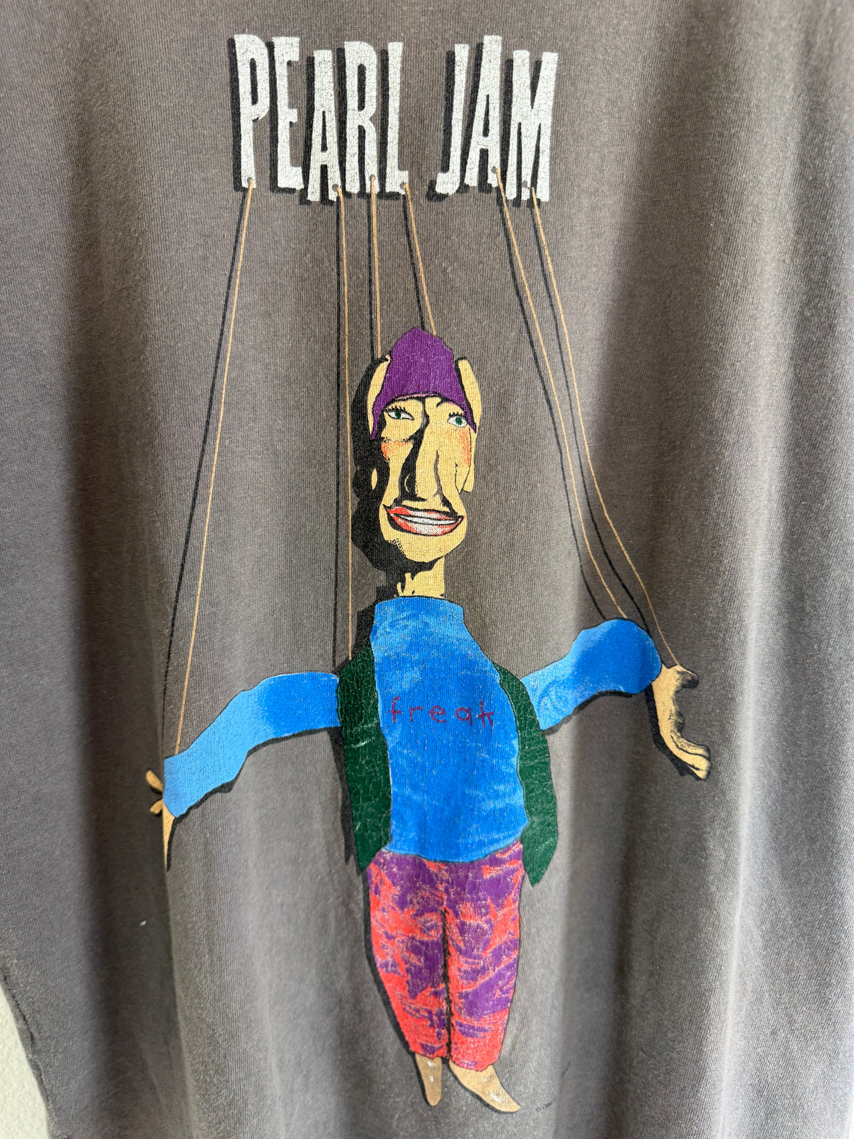 Vintage Pearl Jam Freak Marionette Tee