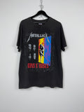 Vintage Metallica Guns N' Roses 1992 Tour Tee