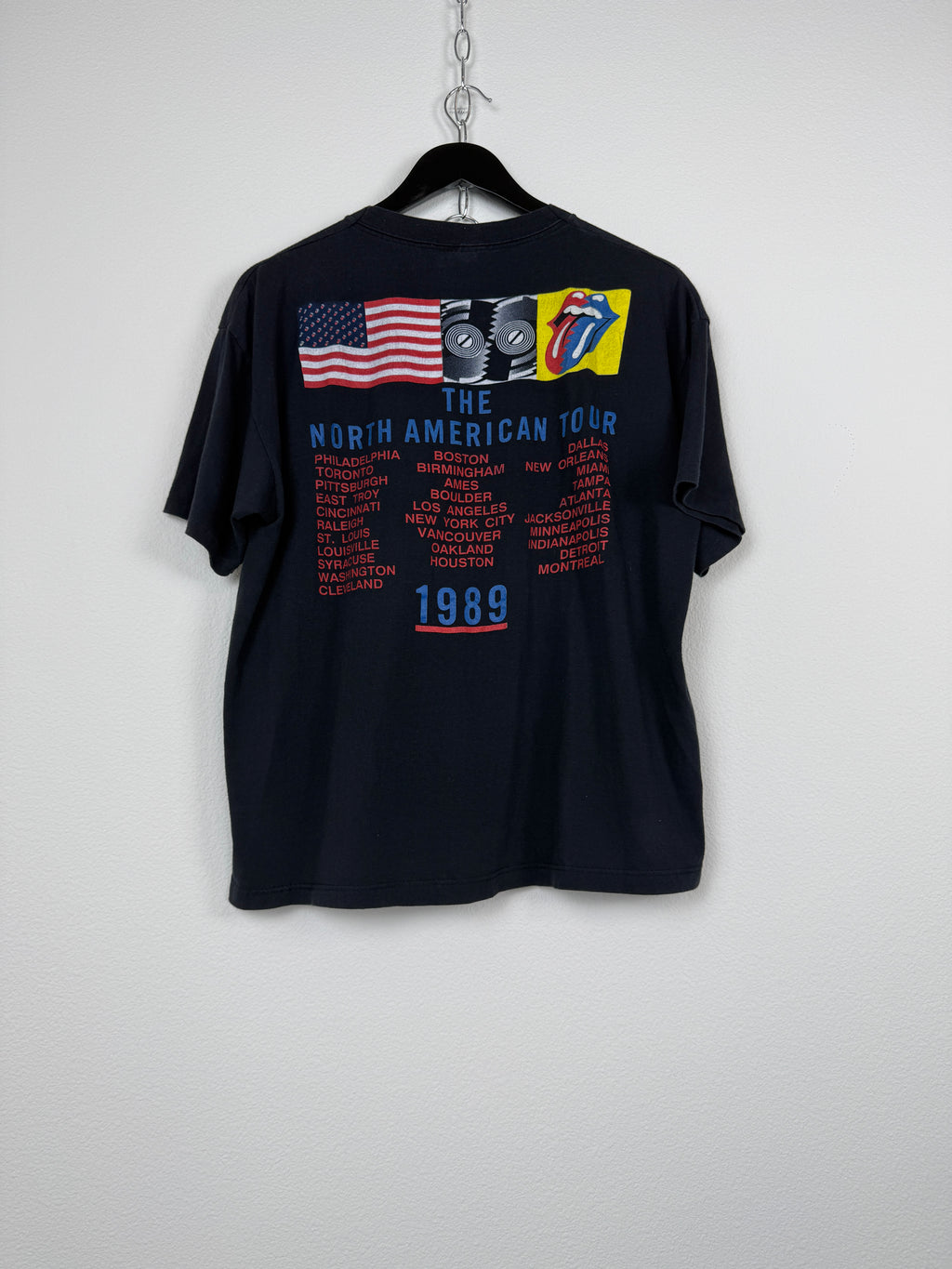Vintage Rolling Stones North American Tour 1989 Tee