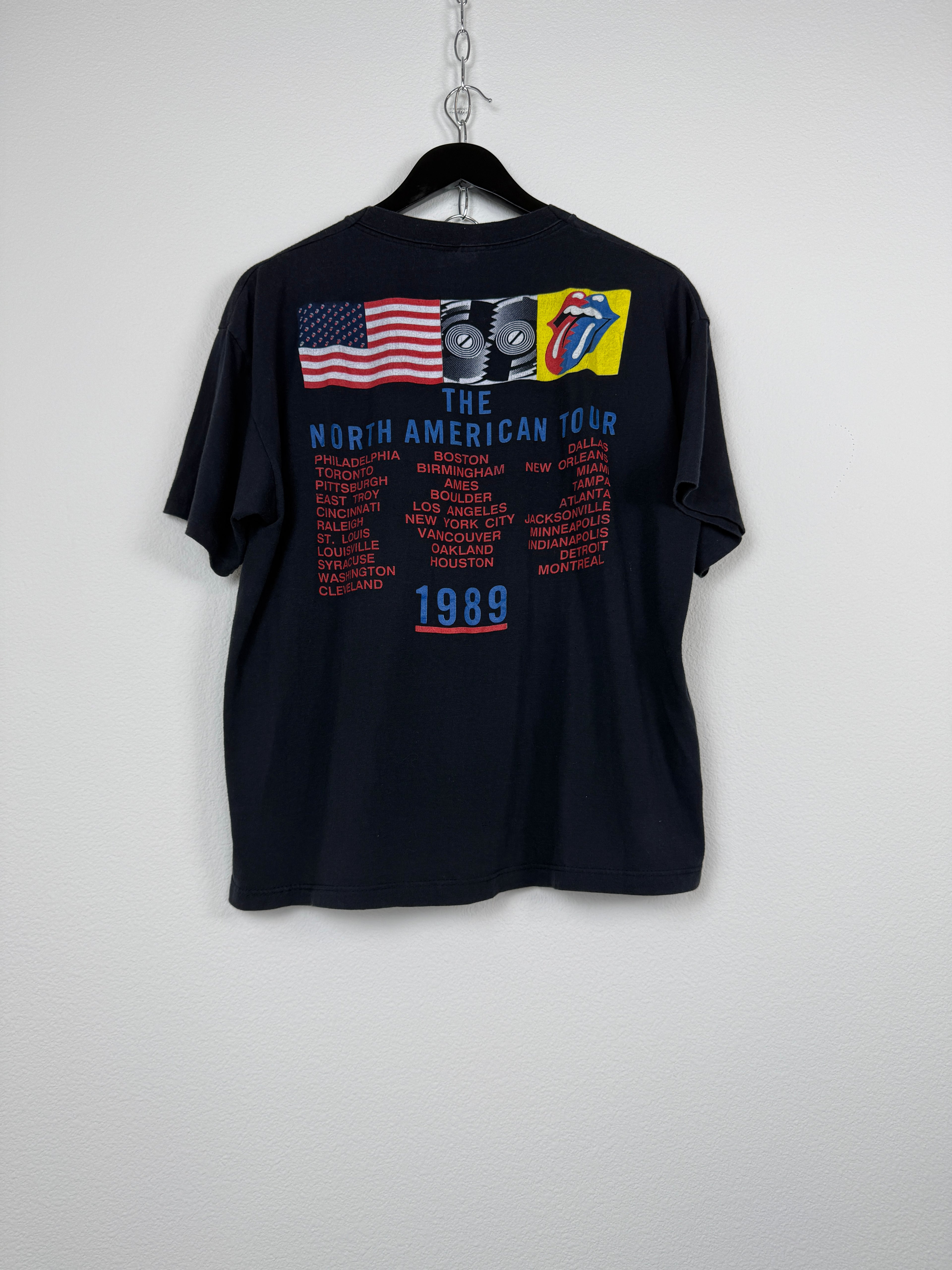 Vintage Rolling Stones North American Tour 1989 Tee