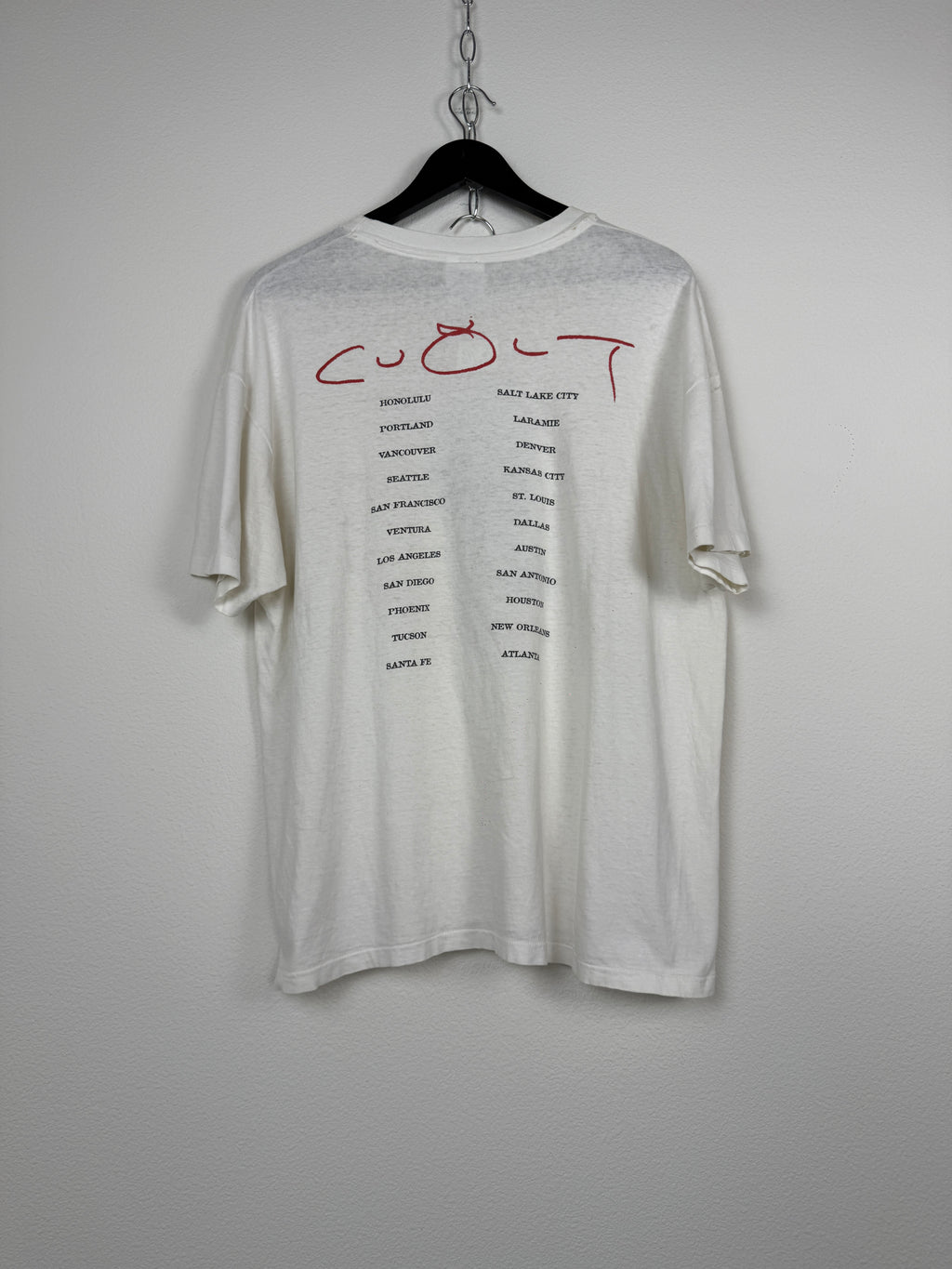 Vintage The Cult Beauty Is On The Street Tour Tee
