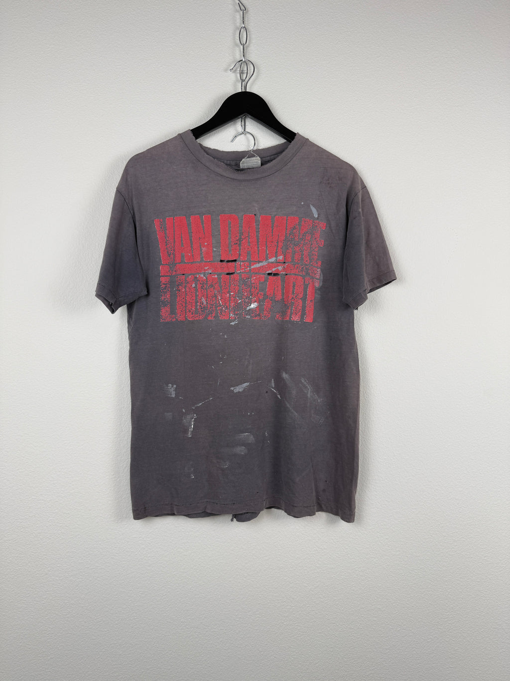 Vintage 1993 Van Damme Lionheart Movie Promo Tee