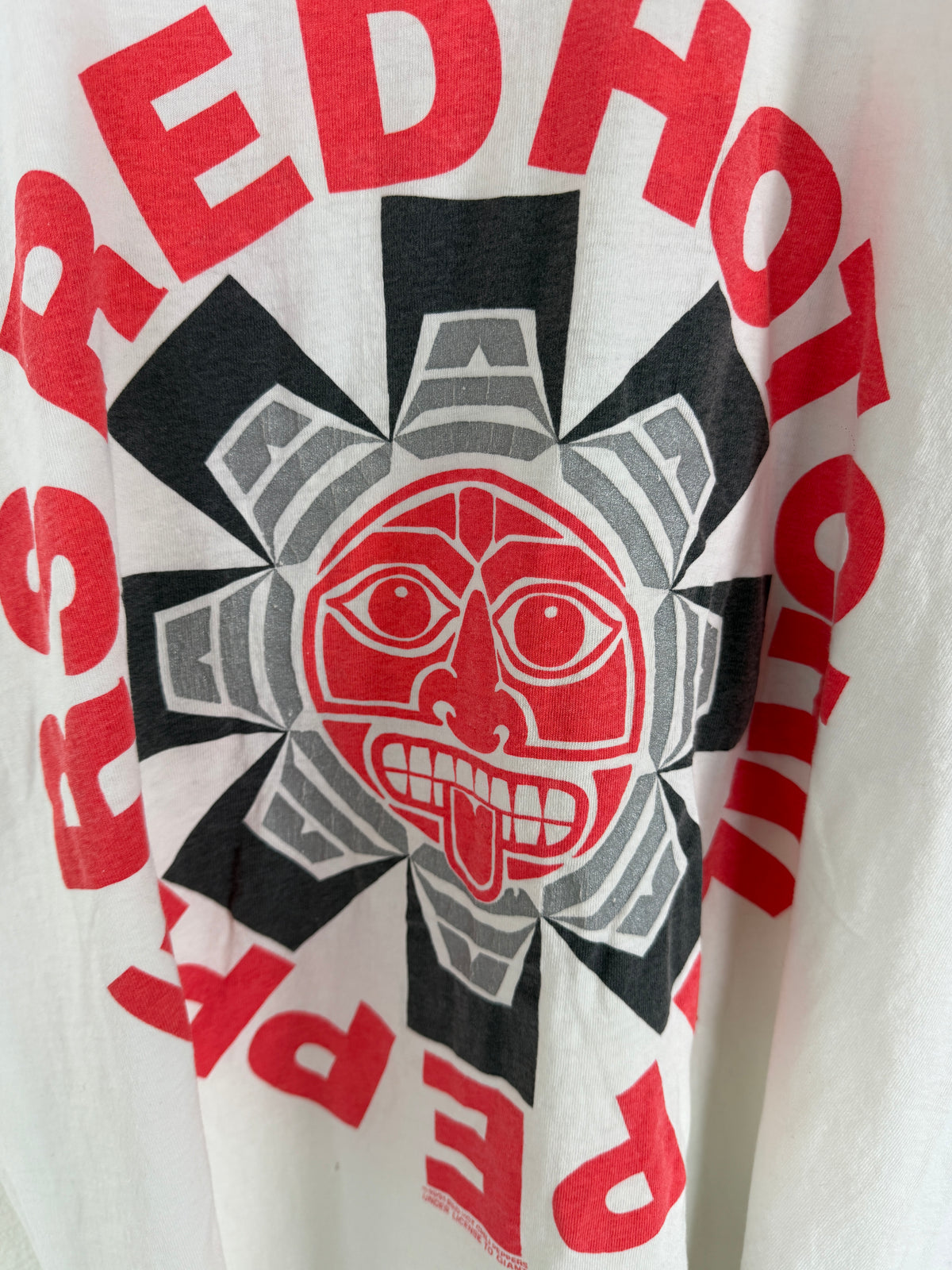 Vintage 1991 Red Hot Chili Peppers Tribal Tee