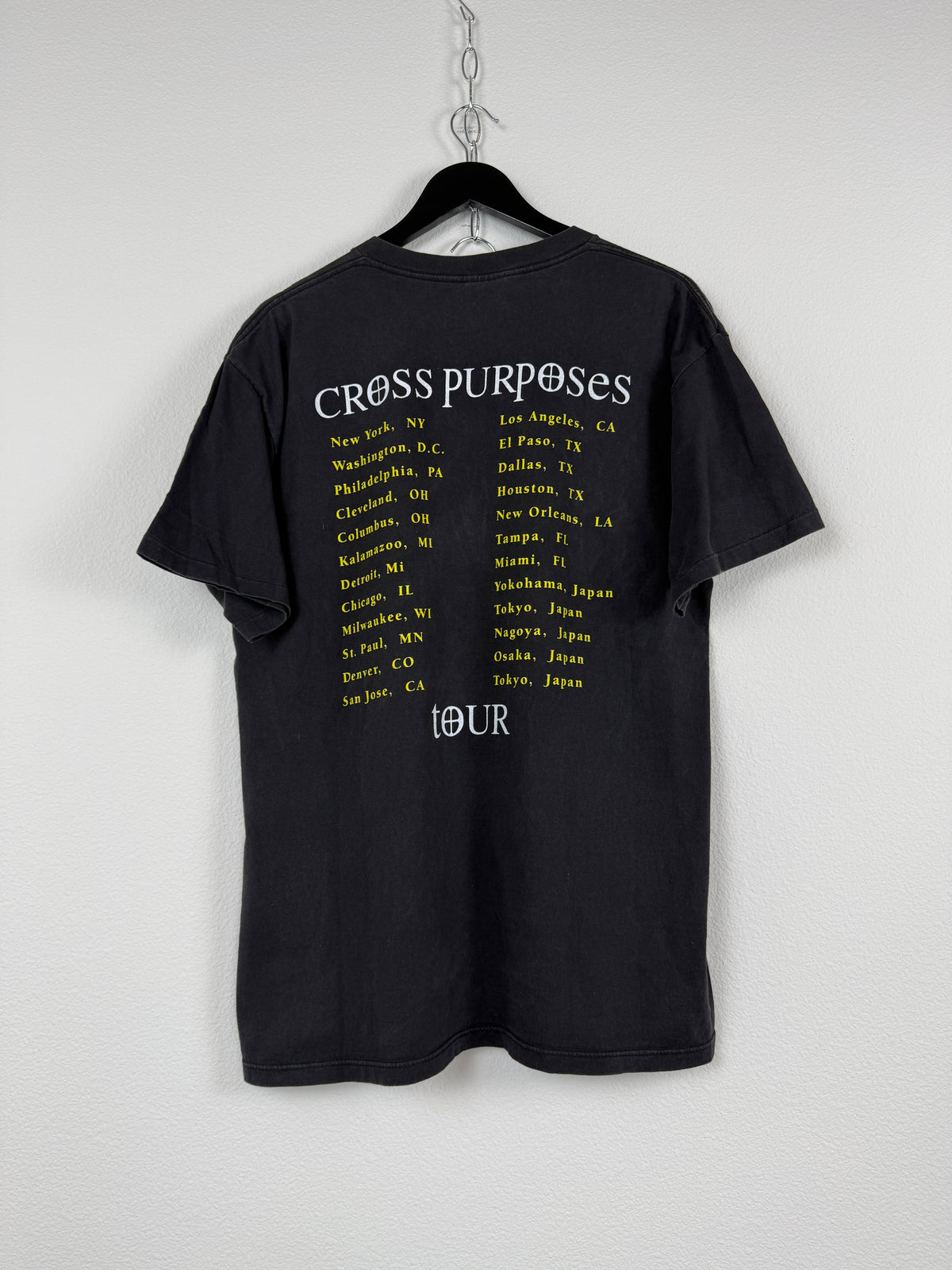 Vintage 1994 Black Sabbath Cross Purposes Tour Tee