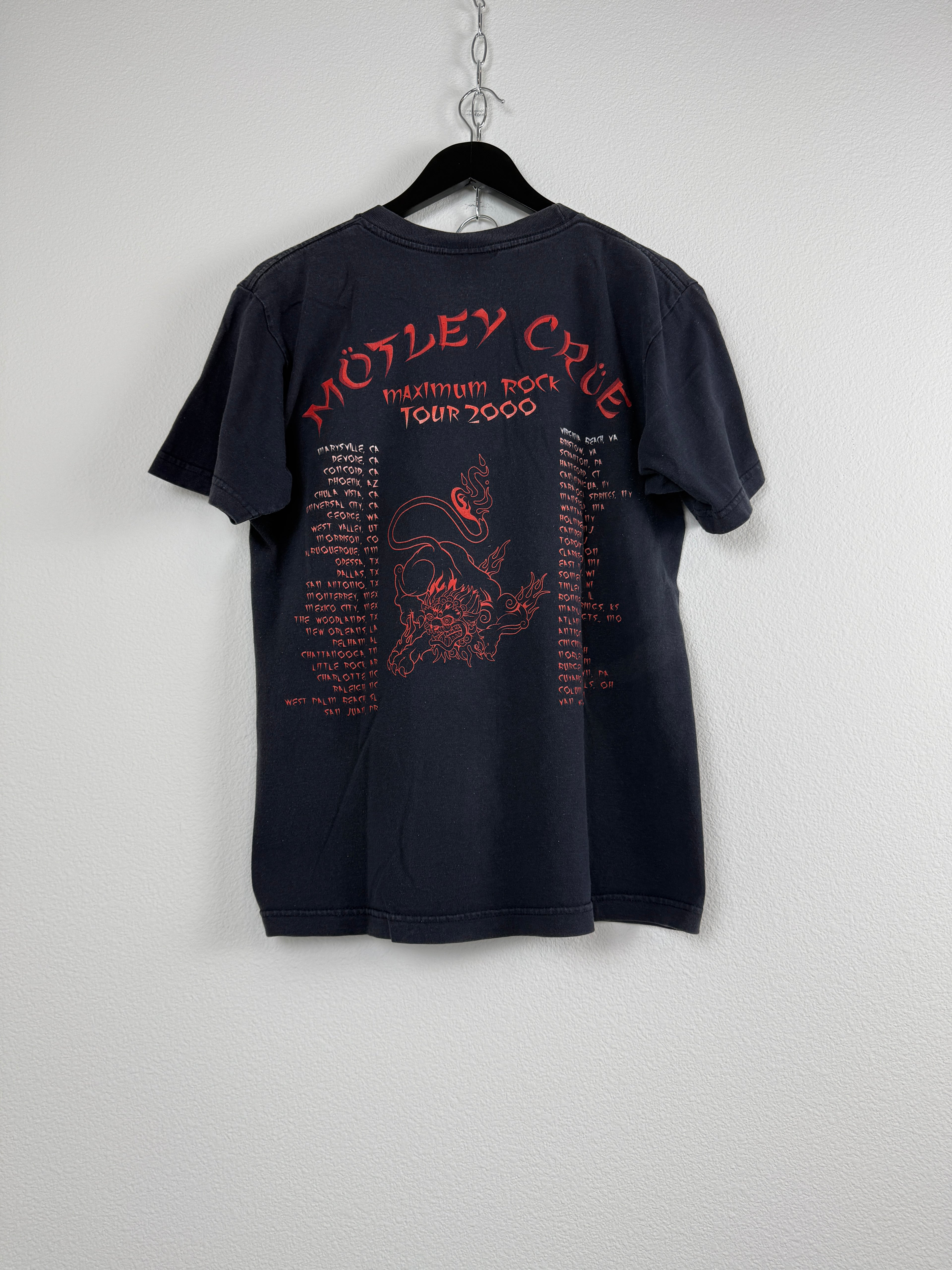 Vintage Mötley Crüe New Tattoo Tour 2000 Tee