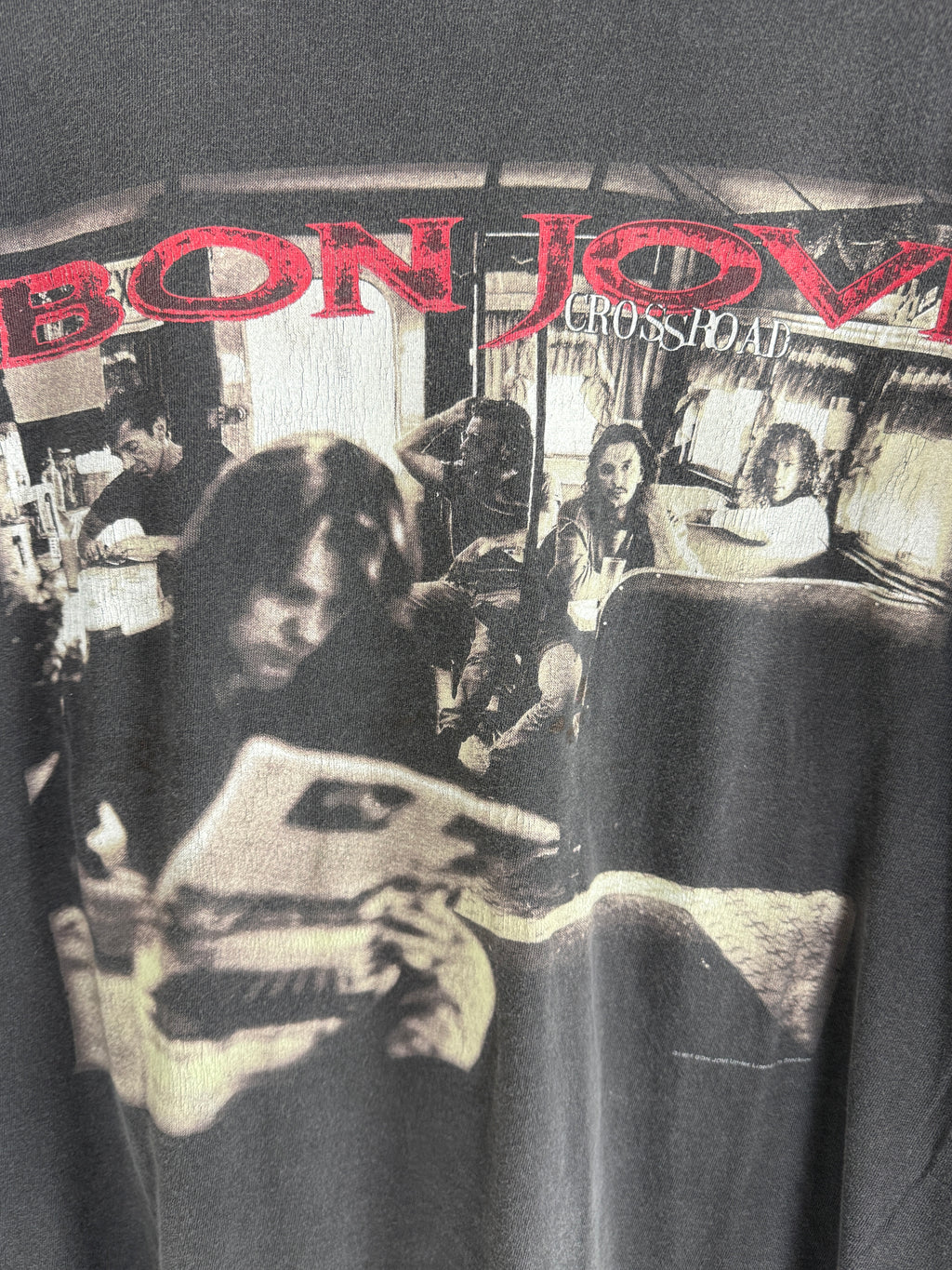 Vintage Bon Jovi Cross Road Tee