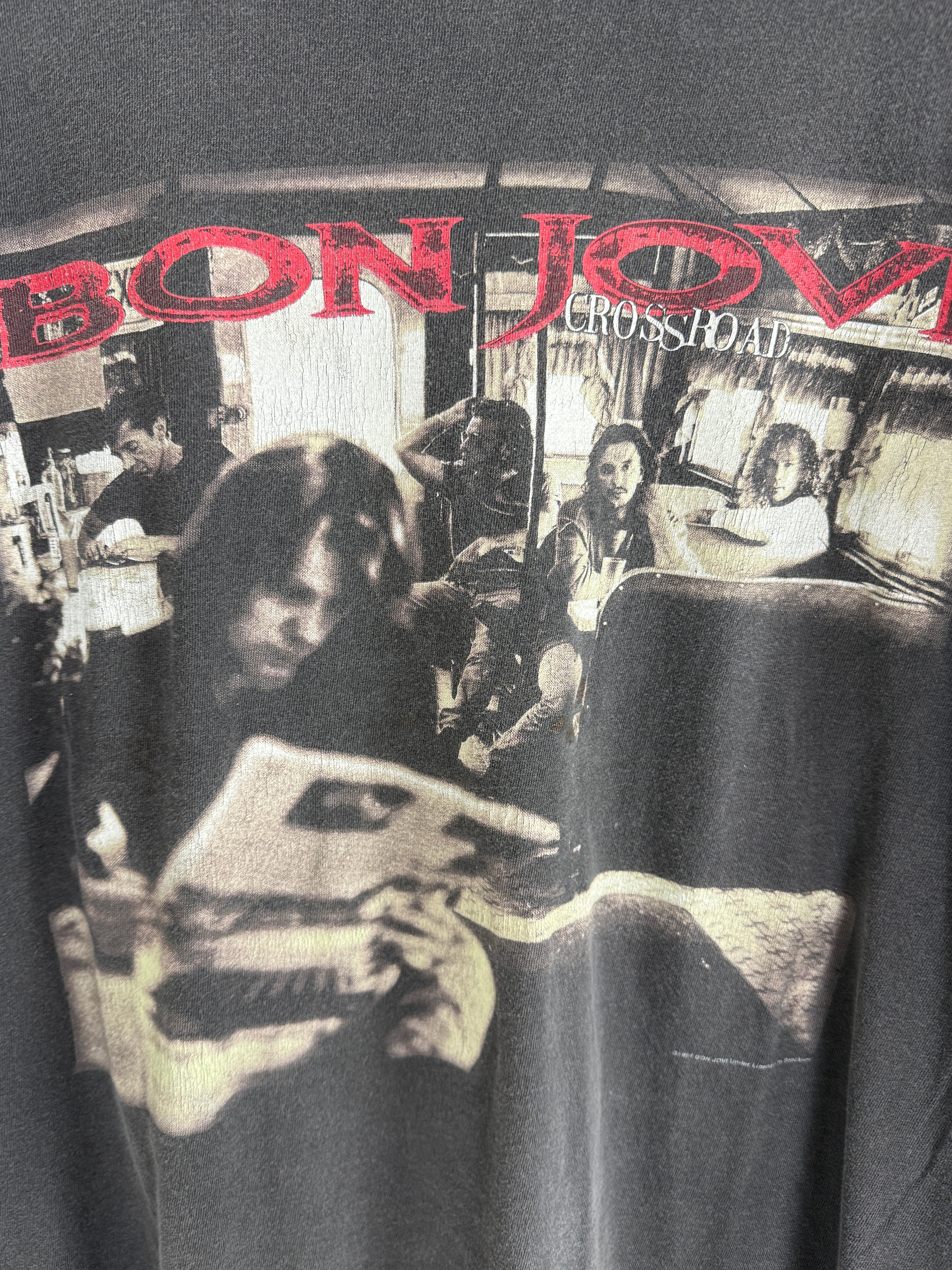 Vintage Bon Jovi Cross Road Tee