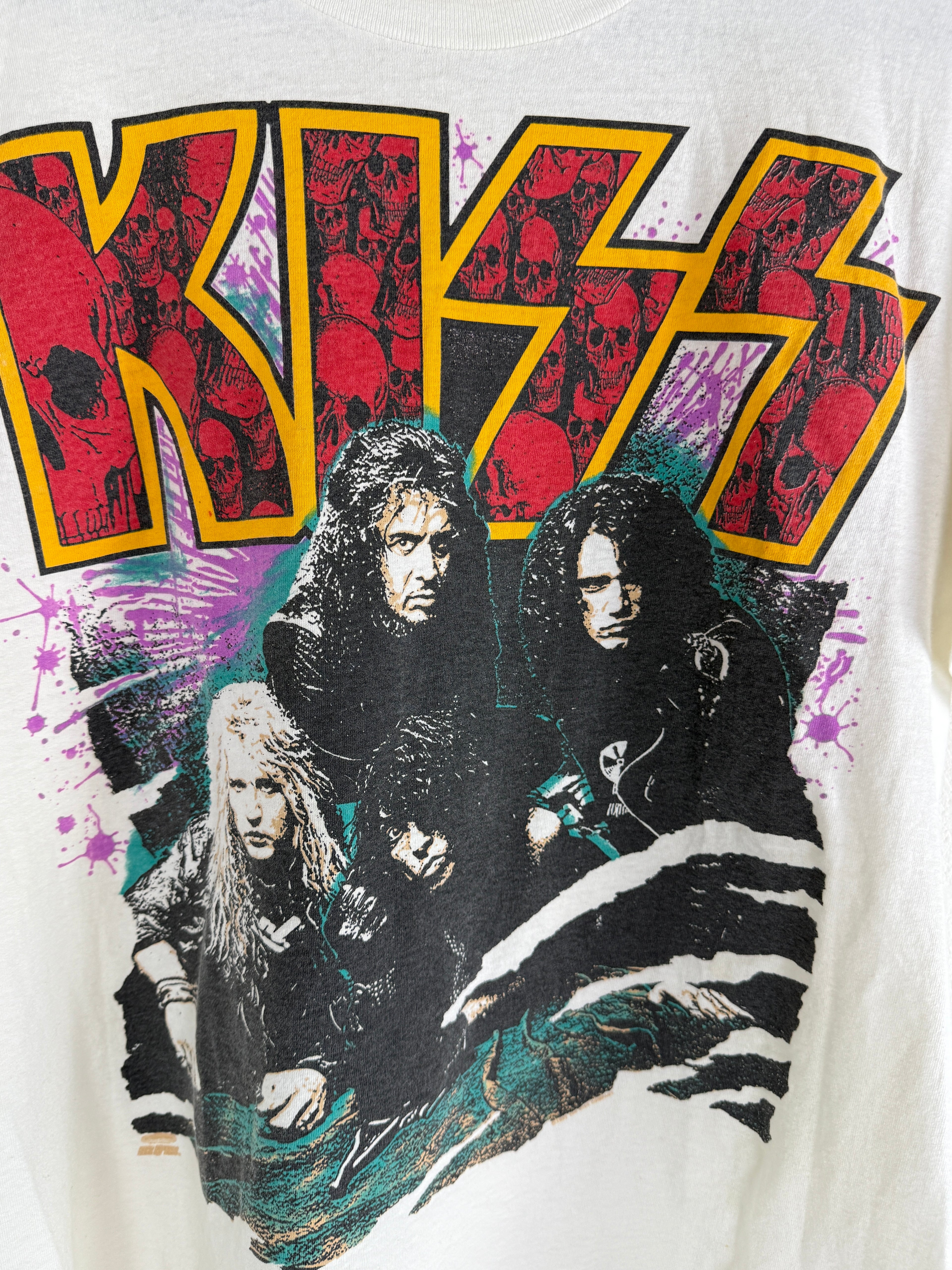 Vintage Kiss Revenge World Tour 1992 Tee