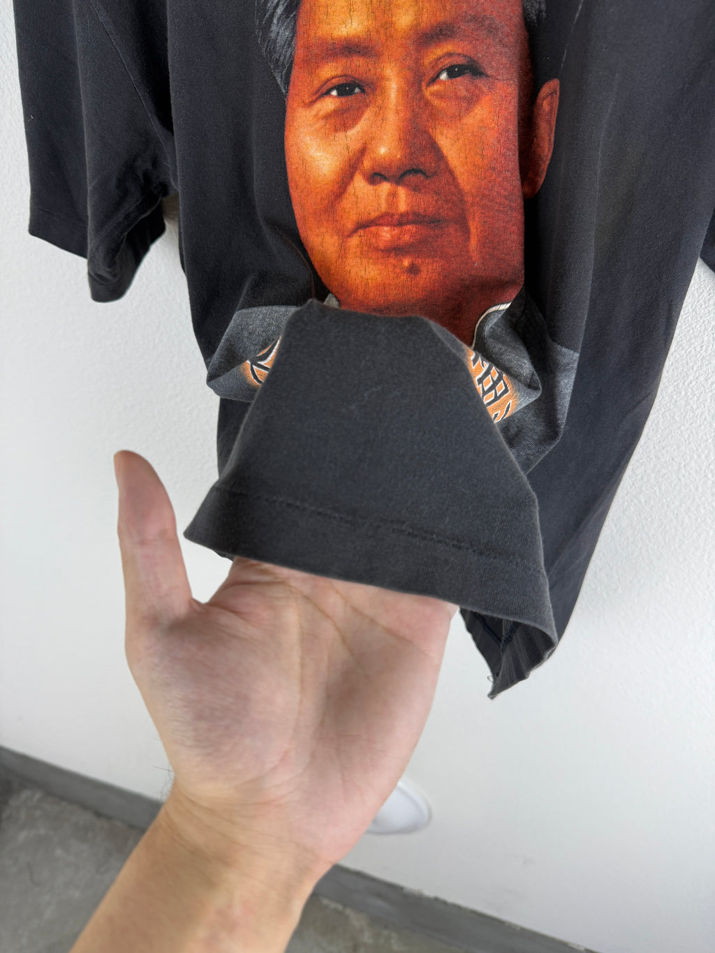 Vintage Mao Zedong Portrait Graphic Tee