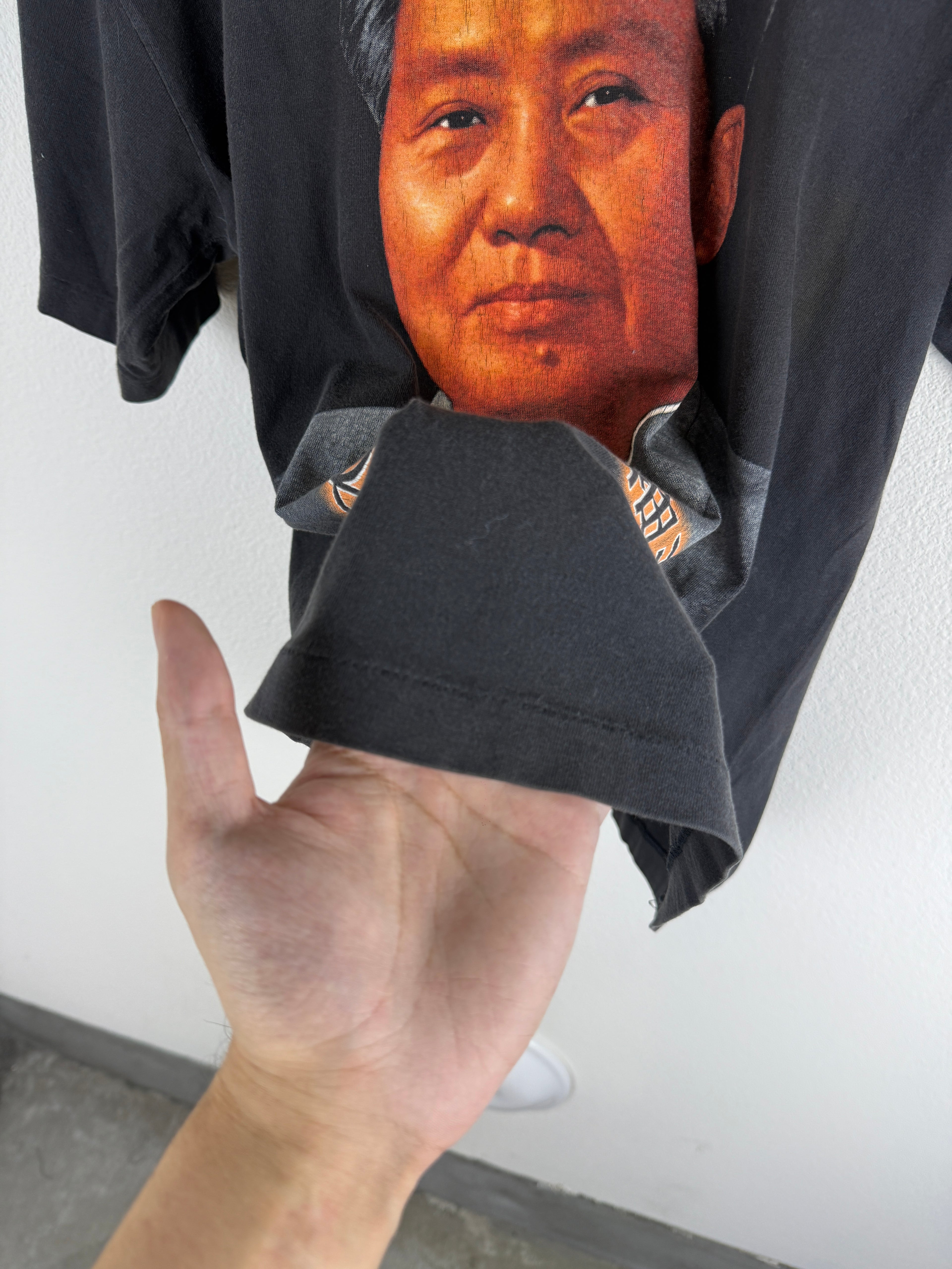 Vintage Mao Zedong Portrait Graphic Tee
