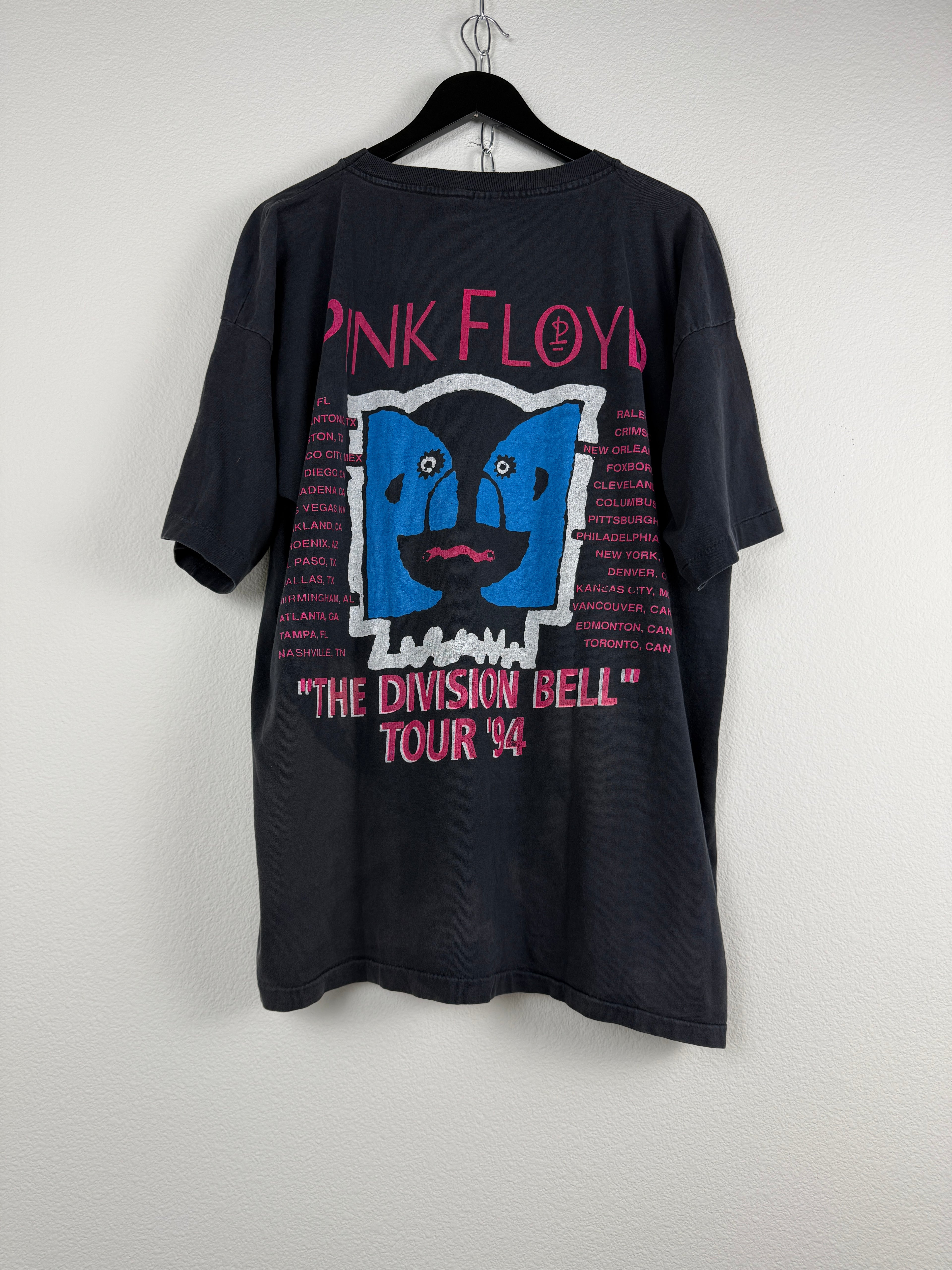 Vintage Pink Floyd The Division Bell Tour '94 Tee