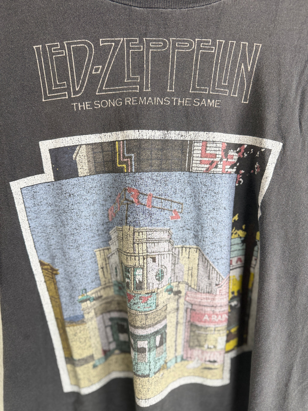 Vintage Led Zeppelin The Song Remains The Same Tee