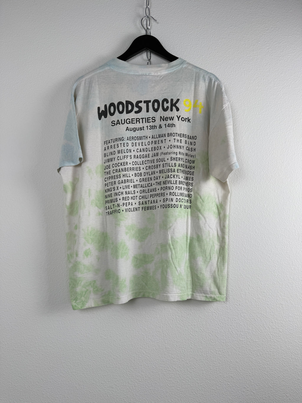 Vintage Woodstock 94 "Saugerties New York" Tee