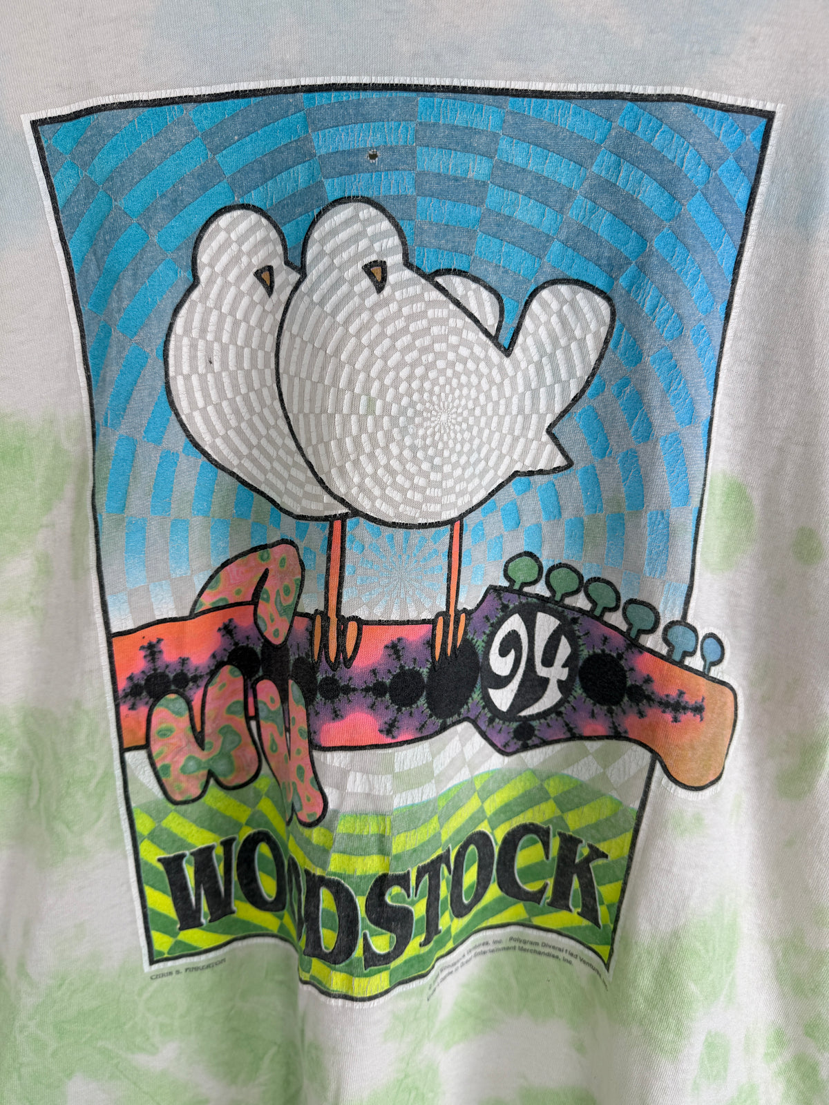 Vintage Woodstock 94 "Saugerties New York" Tee