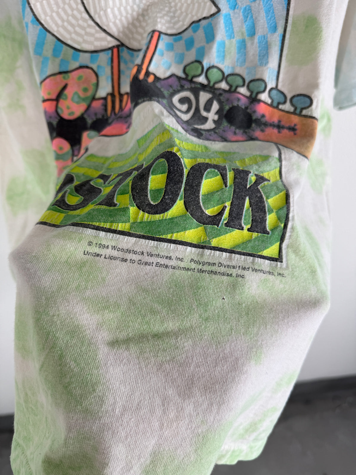 Vintage Woodstock 94 "Saugerties New York" Tee