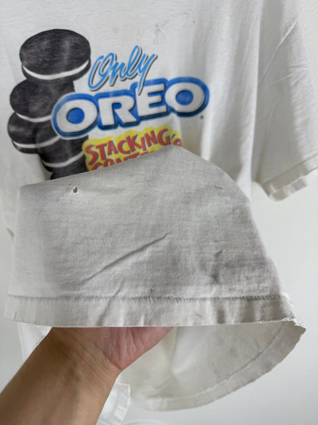 Vintage Oreo "Stacking Contest '98" Tee