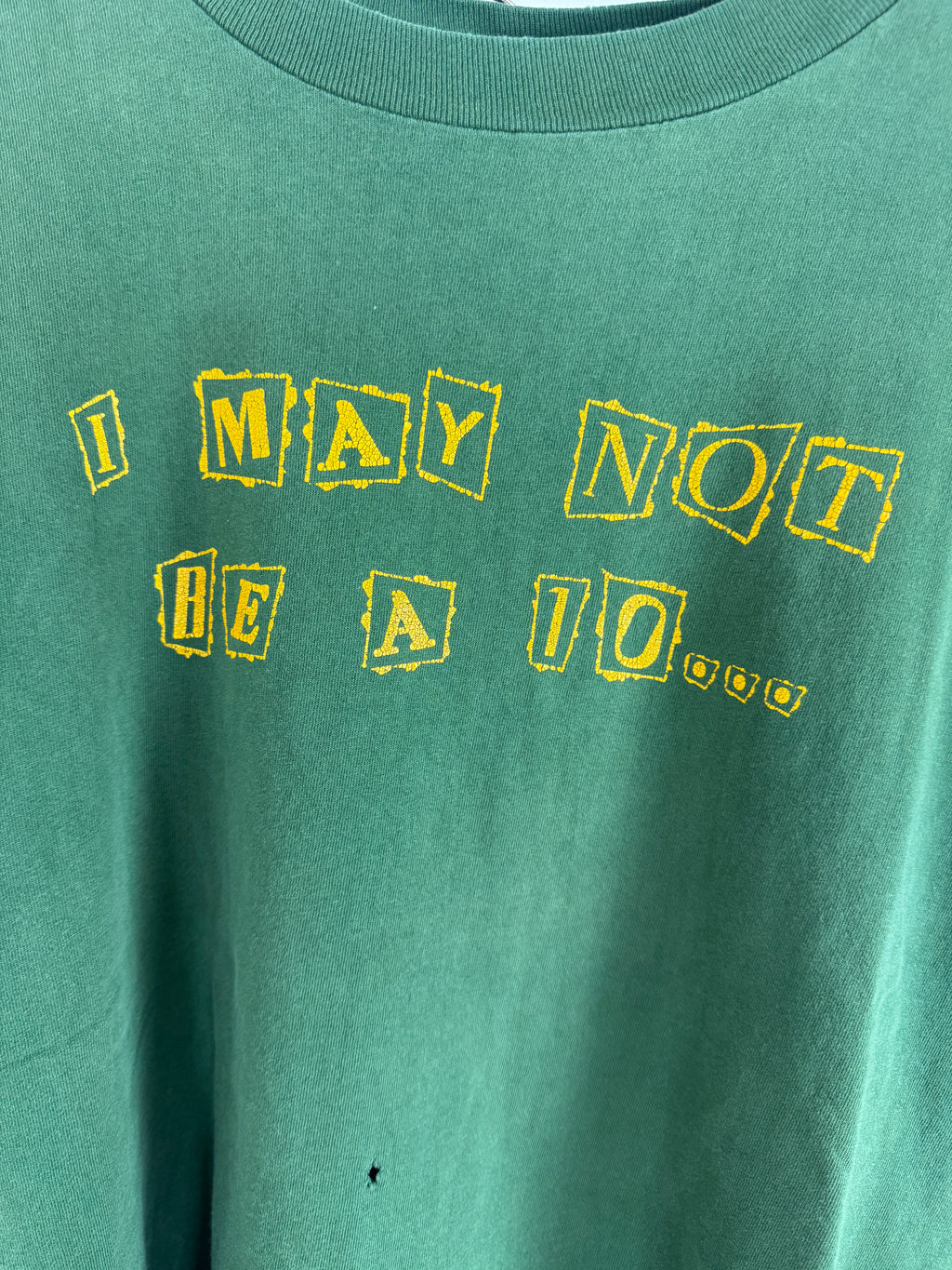 Vintage "I May Not Be A 10..." Temple City High School Tee