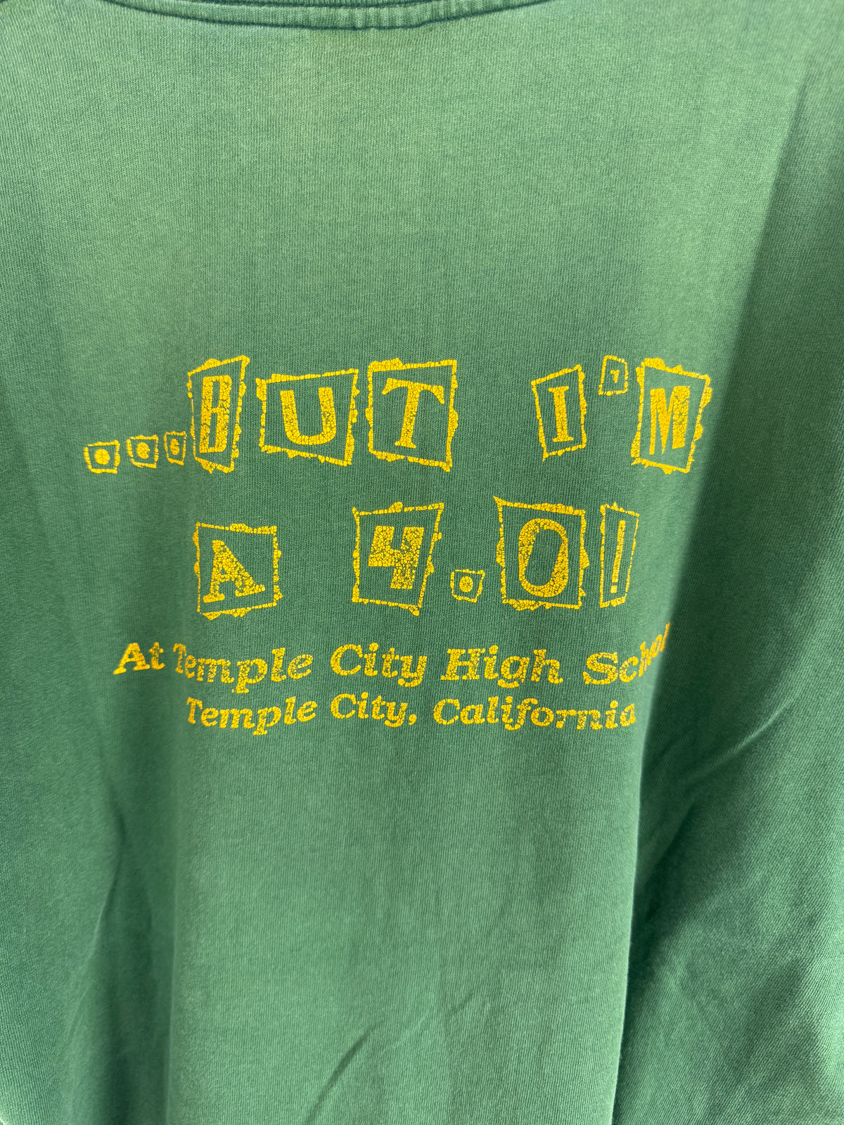 Vintage "I May Not Be A 10..." Temple City High School Tee