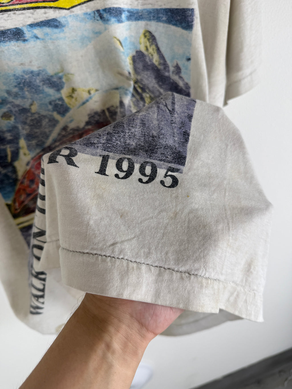Vintage Boston Walk On World Tour 1995 Tee