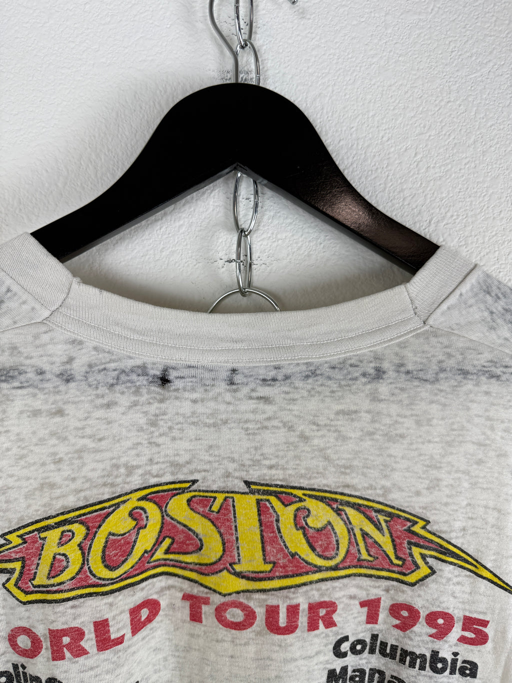 Vintage Boston Walk On World Tour 1995 Tee