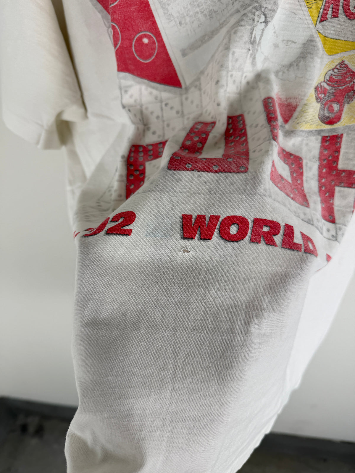 Vintage Rush "Roll the Bones 91-92 World Tour" Tee