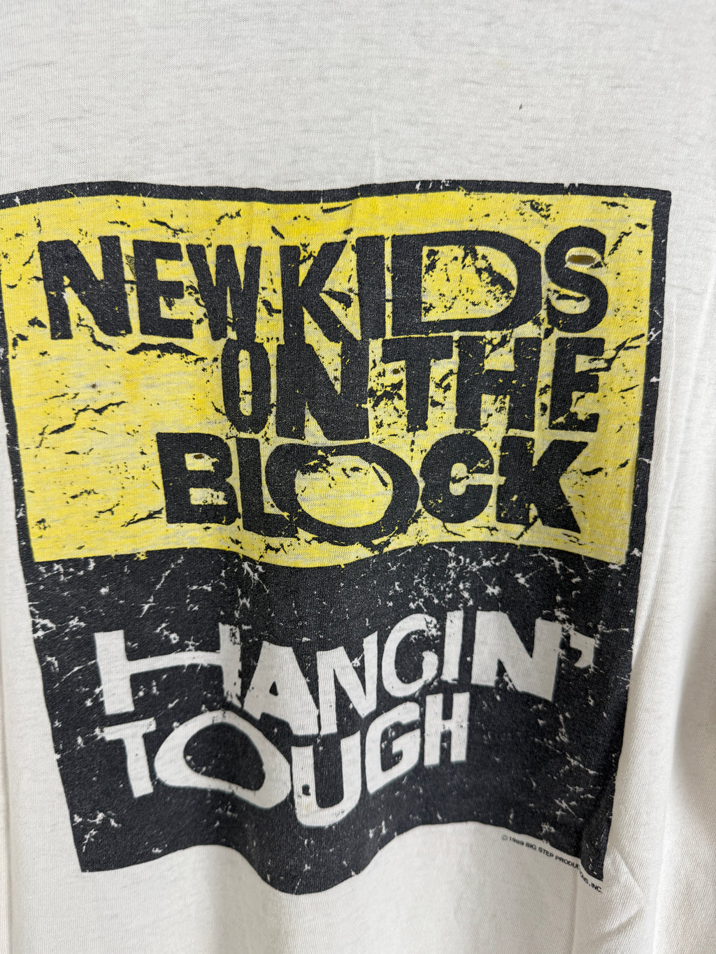 Vintage New Kids on the Block “Hangin’ Tough” 1989 Tee