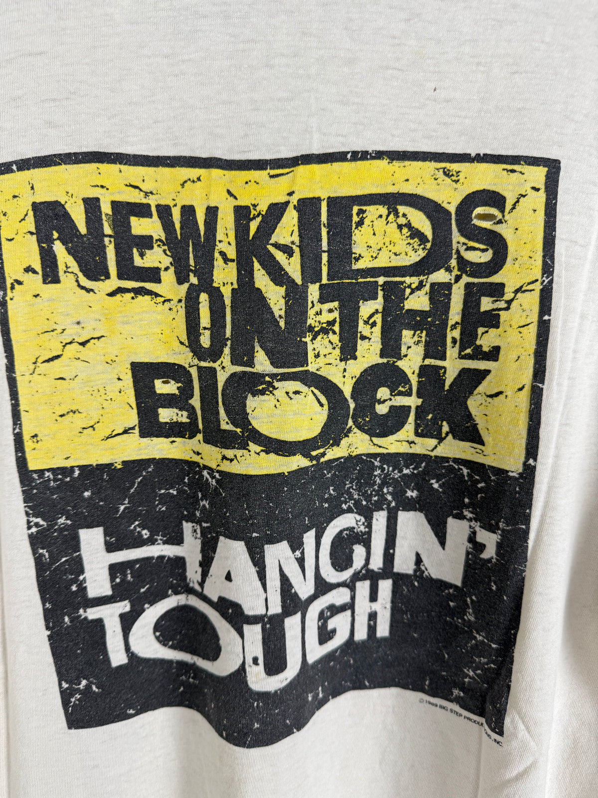 Vintage New Kids on the Block “Hangin’ Tough” 1989 Tee