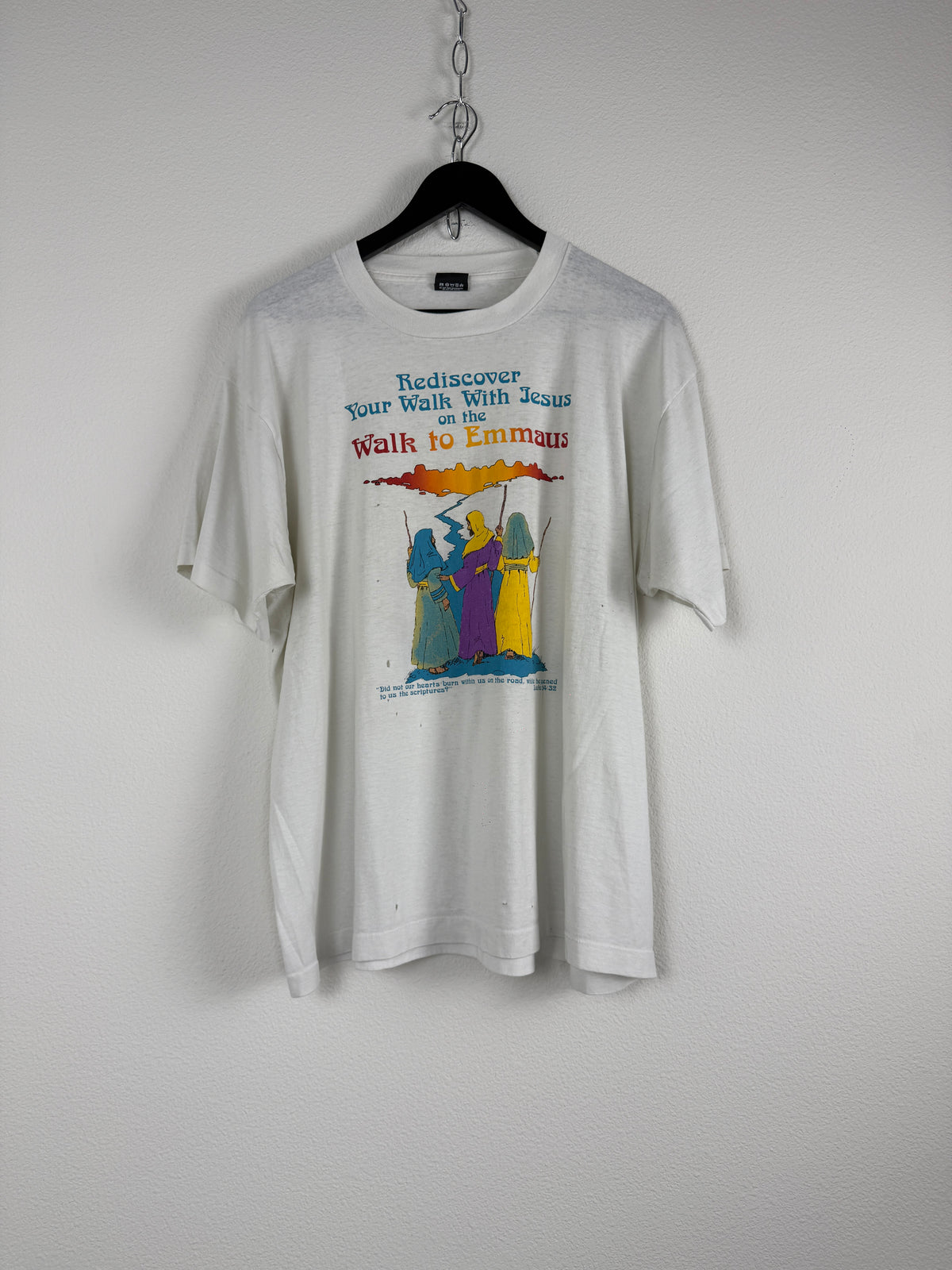 Vintage Walk to Emmaus Tee