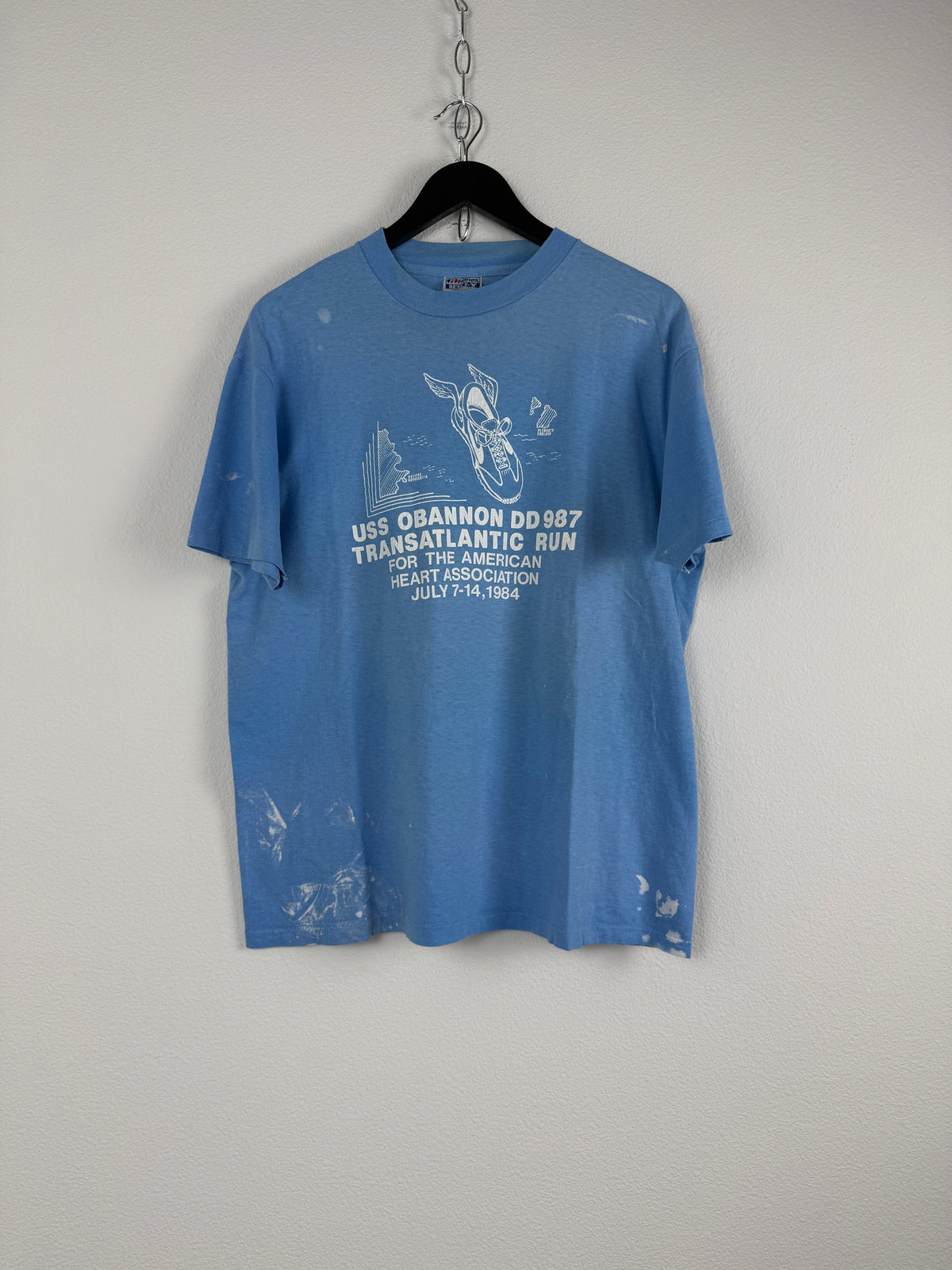 Vintage USS O'Bannon DD987 Transatlantic Run Tee