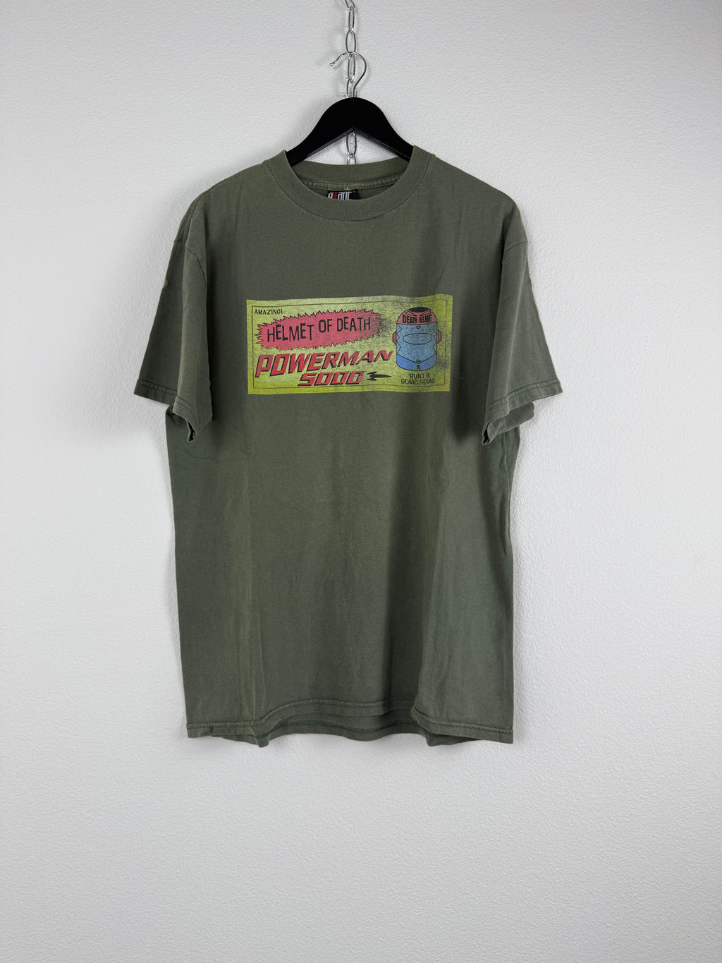 Vintage Powerman 5000 "Helmet of Death" Graphic Tee