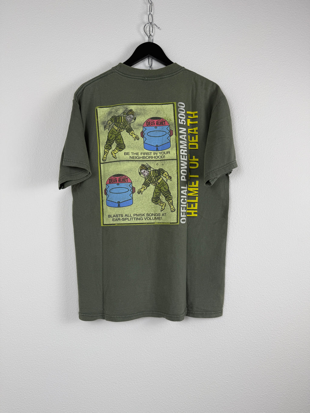 Vintage Powerman 5000 "Helmet of Death" Graphic Tee