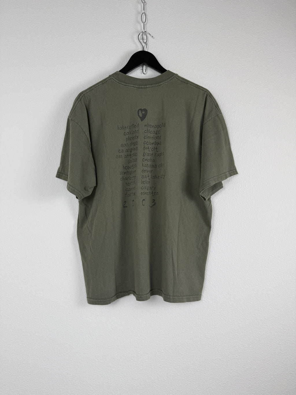 Vintage Foo Fighters 2003 Tour Tee