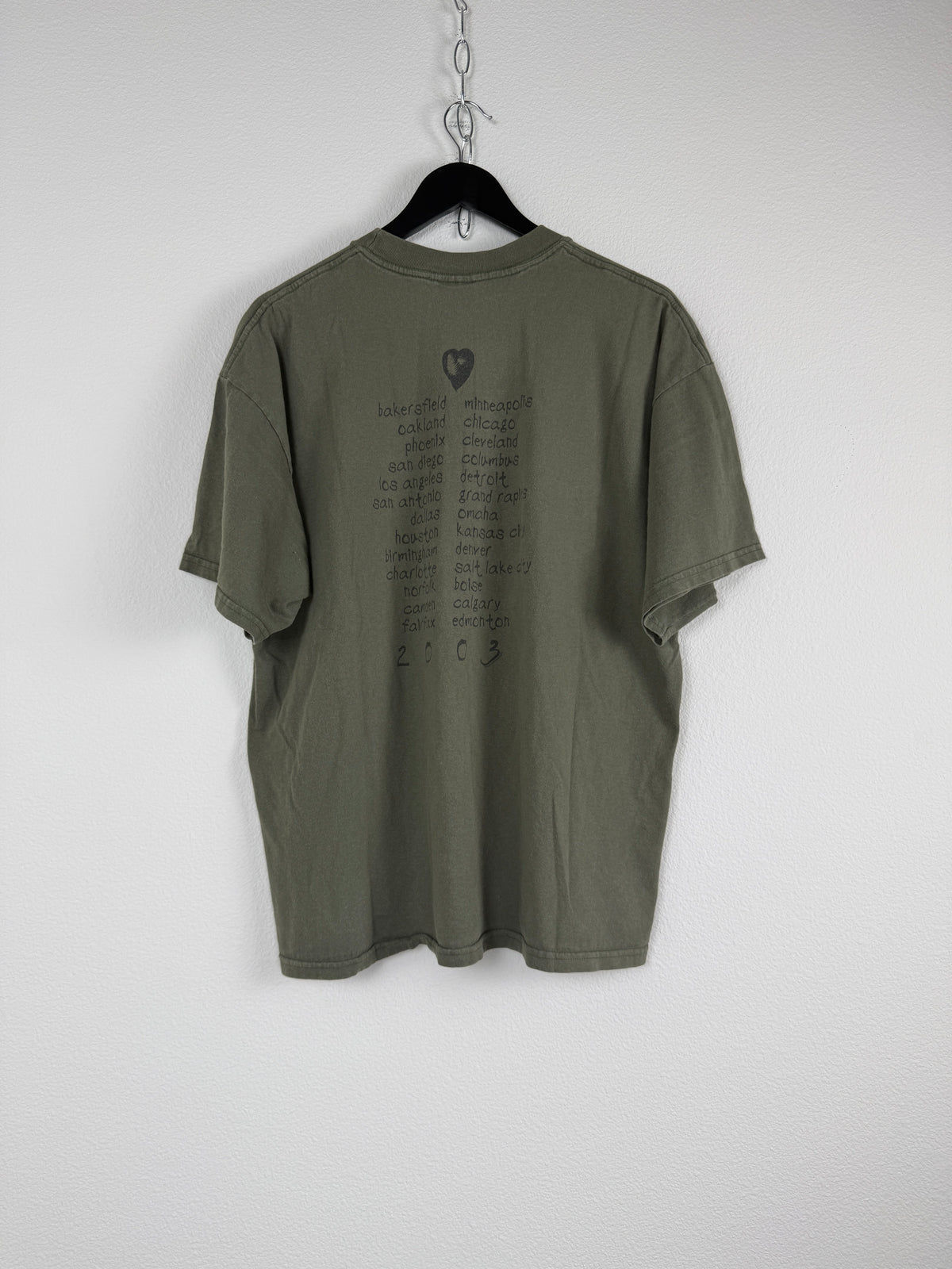 Vintage Foo Fighters 2003 Tour Tee