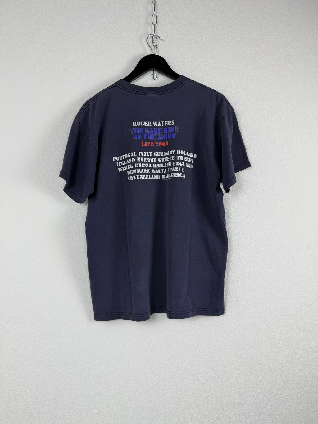 Vintage 2006 Roger Waters "The Dark Side of the Moon" Tour Tee