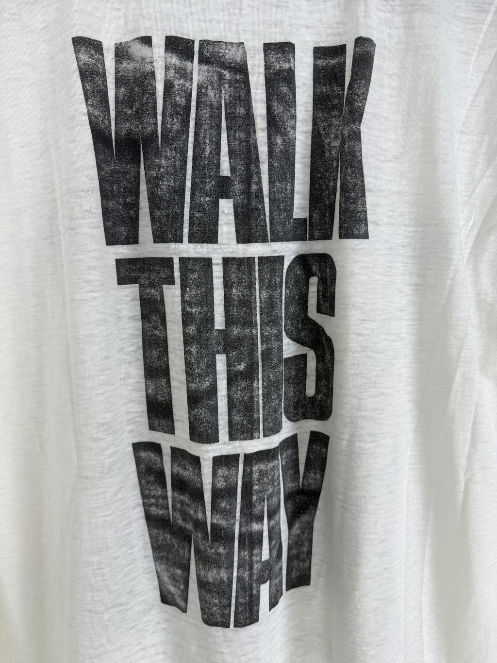 Vintage Aerosmith Walk This Way Tee