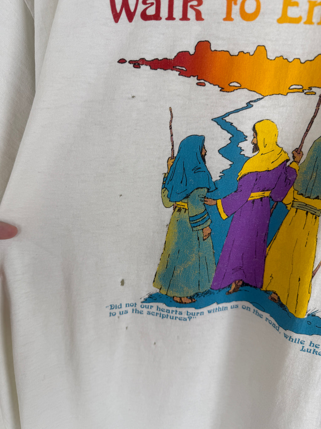 Vintage Walk to Emmaus Tee