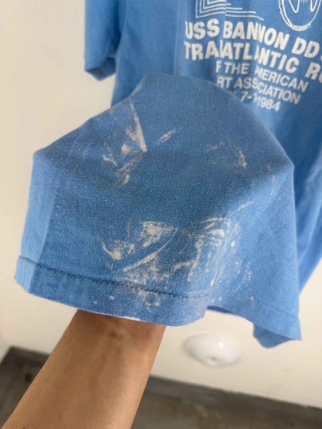 Vintage USS O'Bannon DD987 Transatlantic Run Tee