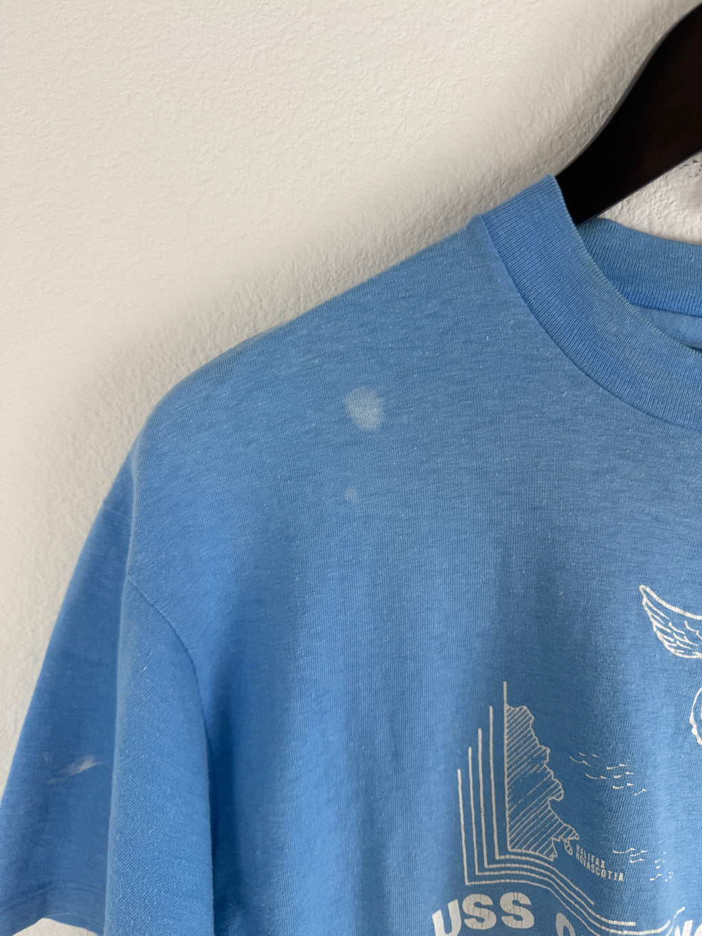 Vintage USS O'Bannon DD987 Transatlantic Run Tee