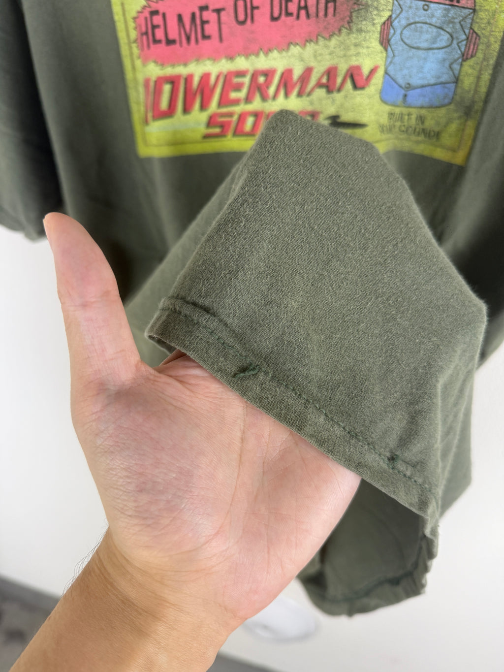 Vintage Powerman 5000 "Helmet of Death" Graphic Tee