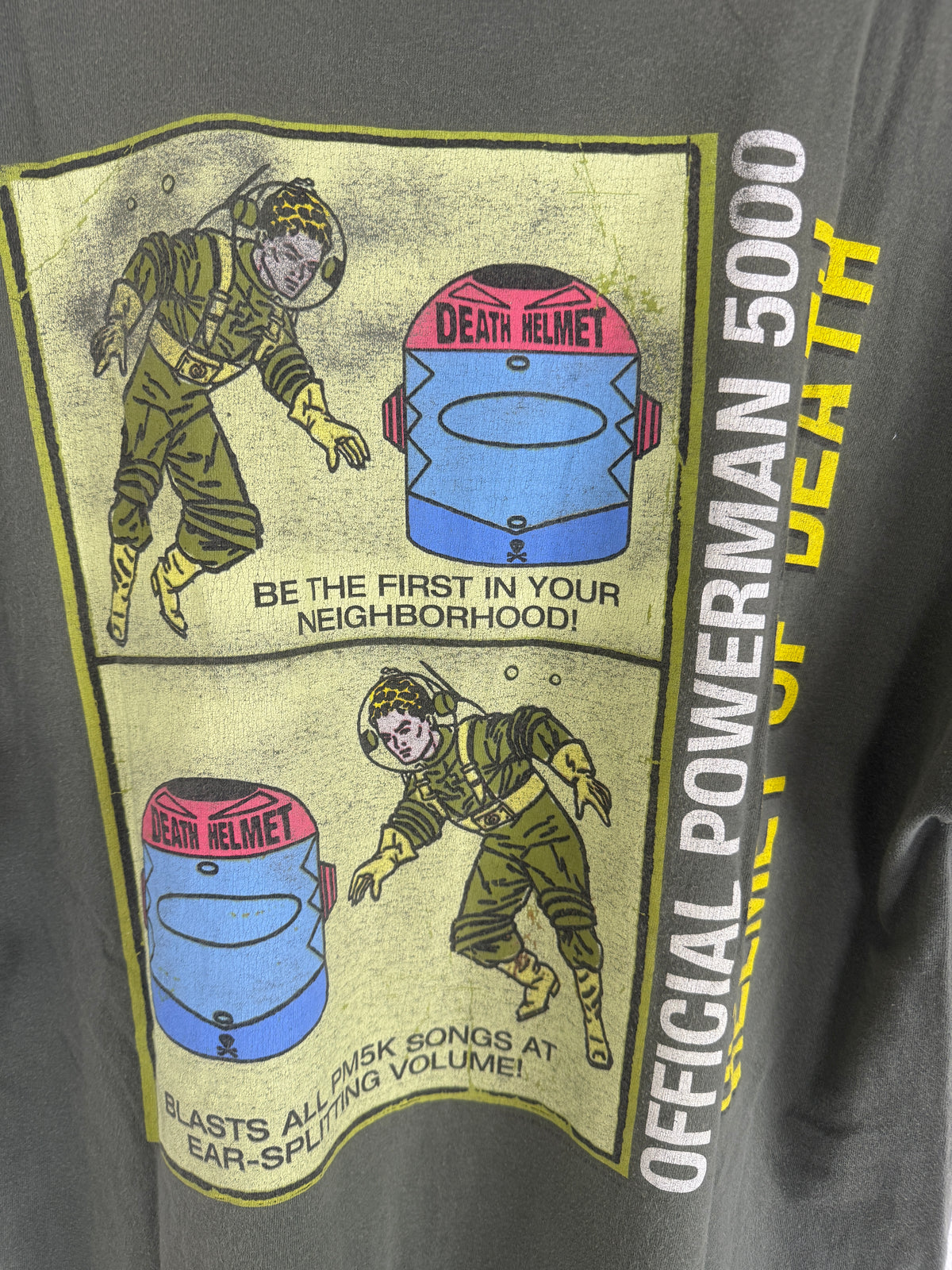Vintage Powerman 5000 "Helmet of Death" Graphic Tee