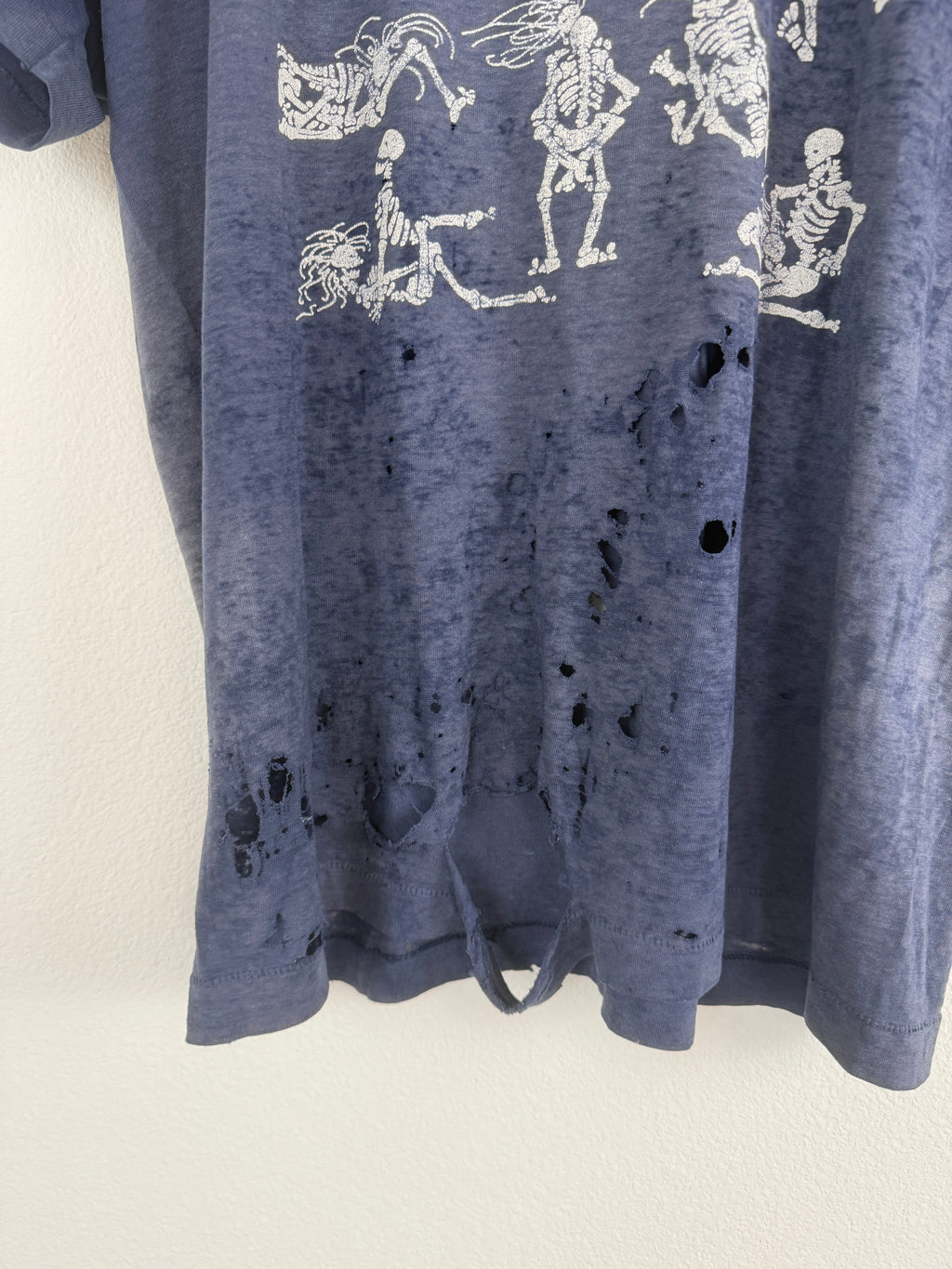 Vintage Bones Skeleton Graphic Tee
