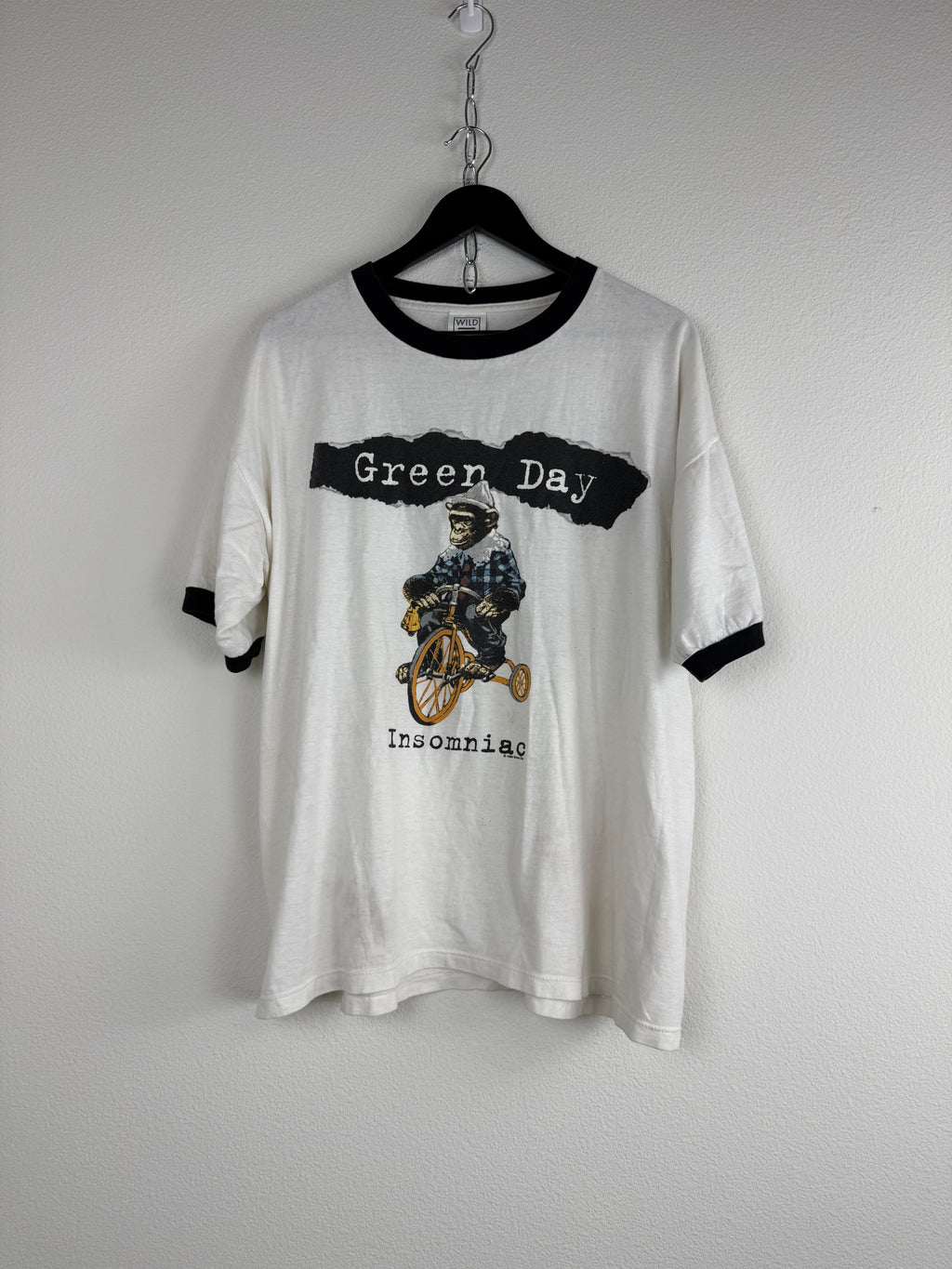 Vintage Green Day "Insomniac" Tour Ringer Tee