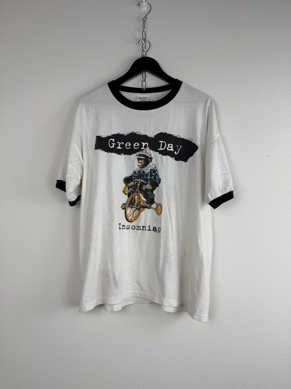 Vintage Green Day "Insomniac" Tour Ringer Tee