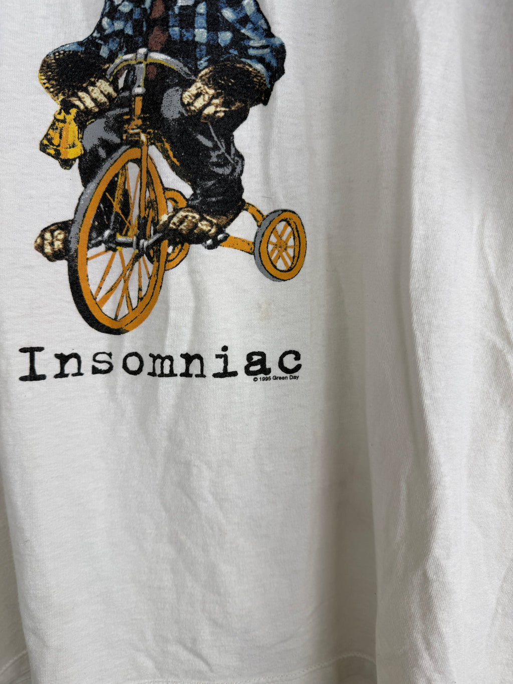Vintage Green Day "Insomniac" Tour Ringer Tee