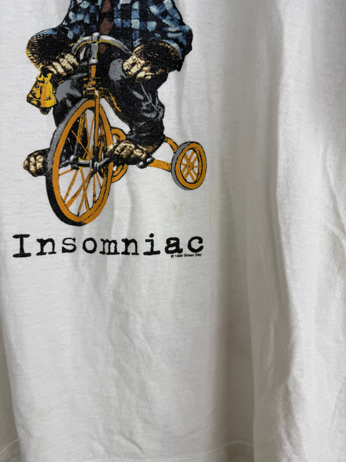 Vintage Green Day "Insomniac" Tour Ringer Tee