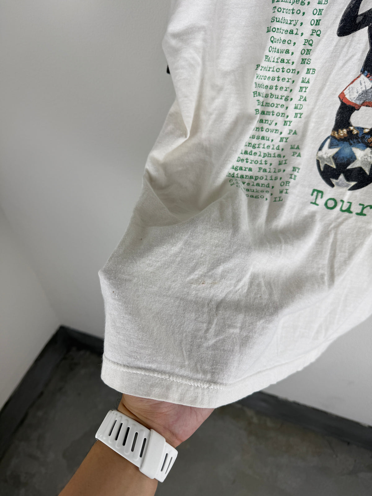 Vintage Green Day "Insomniac" Tour Ringer Tee