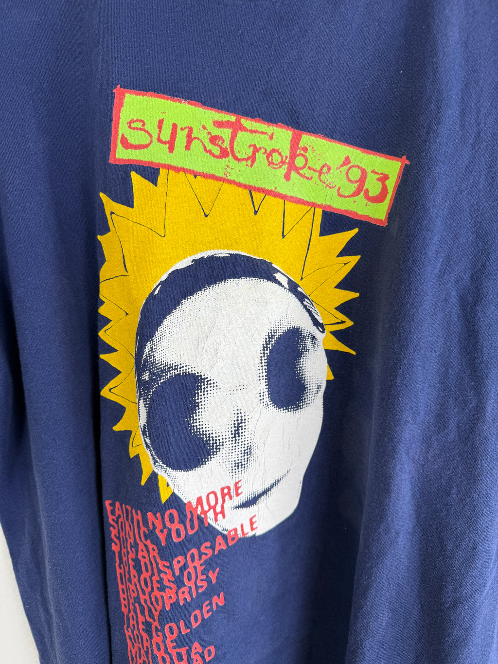 Vintage Faith No More "Sunstroke '93" Tour Tee